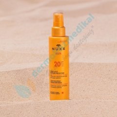 Nuxe Sun Güneş Koruyucu Yüz ve Vücut Sütü Sprey Spf20 150ml