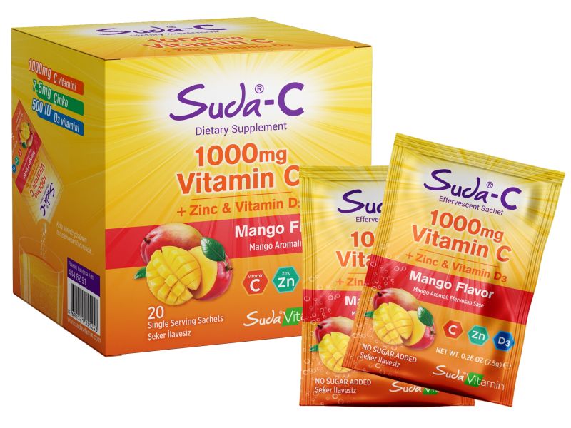 Suda-C Vitamin C Mango 20 Şase