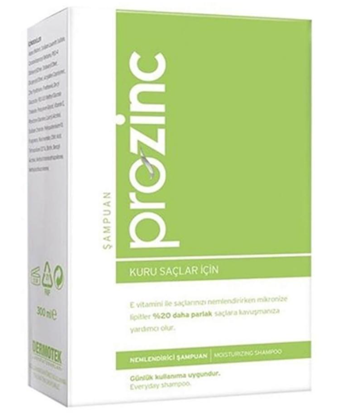 Prozinc Kuru Saçlar İçin Kepek Karşıtı Şampuan 300ml
