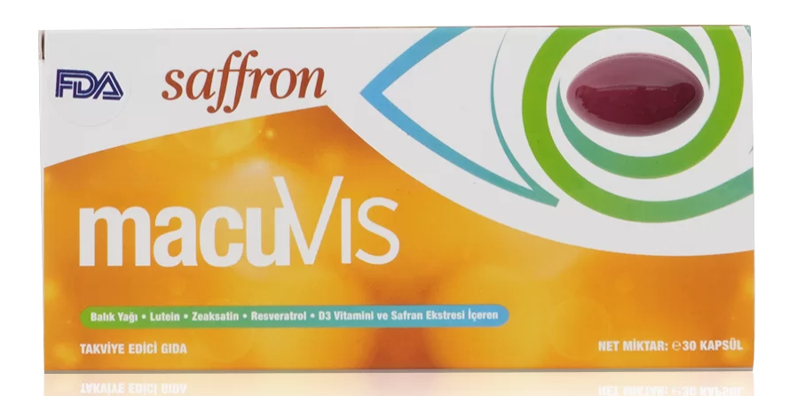 MacuVIS Saffron 30 Kapsül