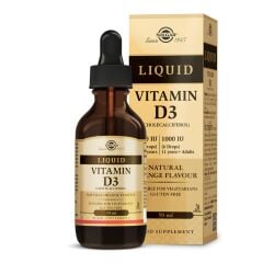 Solgar Liquid Vitamin D3 Sıvı Vitamin D3 1000 IU (25 µg) 59ml