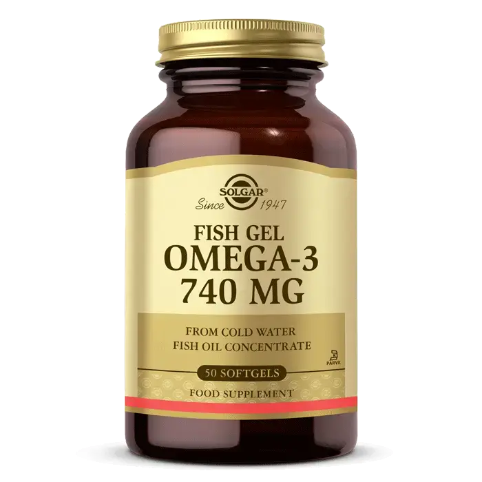 Solgar Omega 3 740 mg Fish Gel 50 Softjel