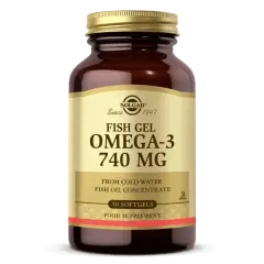 Solgar Omega 3 740 mg Fish Gel 50 Softjel