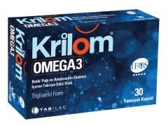 Krilom Omega 3 Yumuşak Kapsül 30 Kapsül