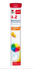 Doppel Herz A-Z Multivitamin ve Mineral İçeren Takviye Edici Gıda 15 Efervesan