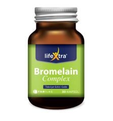LifeXtra Bromelain Complex Takviye Edici Gıda 30 Kapsül