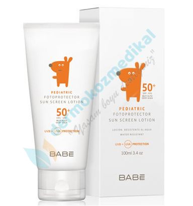 Babe Pediatrik Güneş Koruyucu Spf50 Losyon Krem 100ml bebek serisi