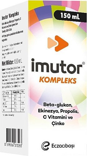 Eczacıbaşı İmutor Kompleks Sıvı Takviye Edici Gıda 150ml