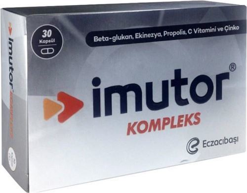 Imutor Kompleks Beta Glukan 30 Kapsül