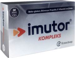Imutor Kompleks Beta Glukan 30 Kapsül