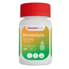 Imuneks Farma Imuneks  Bromelain 500 mg Takviye Edici Gıda 30 Tablet