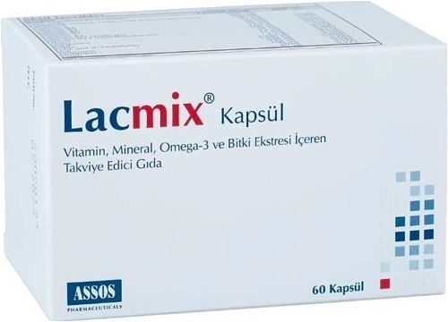 Assos İlaç Lacmix 60 Kapsül