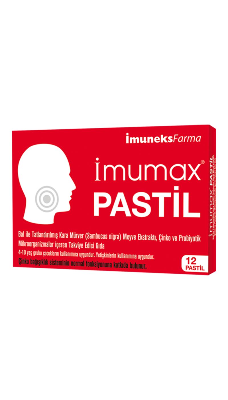 Imuneks Farma İmuneks Imumax Pastil 12 Adet
