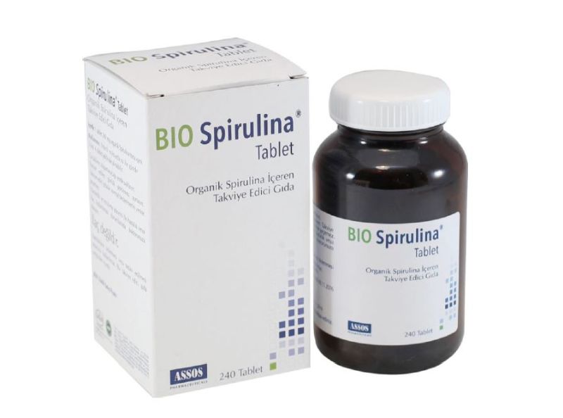 Assos İlaç Bio Spirulina 500 mg 240 Tablet