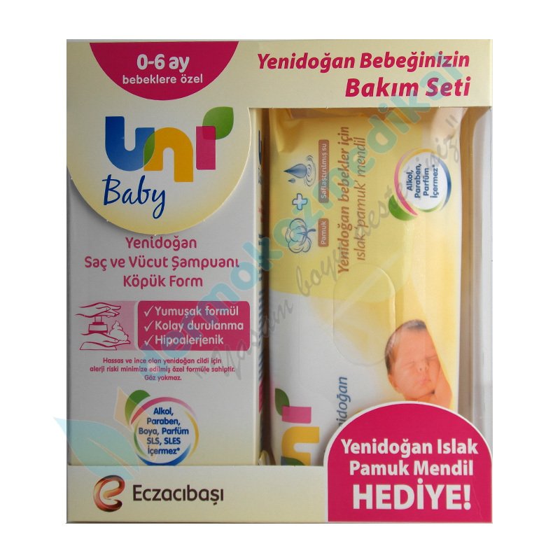 Unibaby Yeni Doğan Bebek Bakım Seti