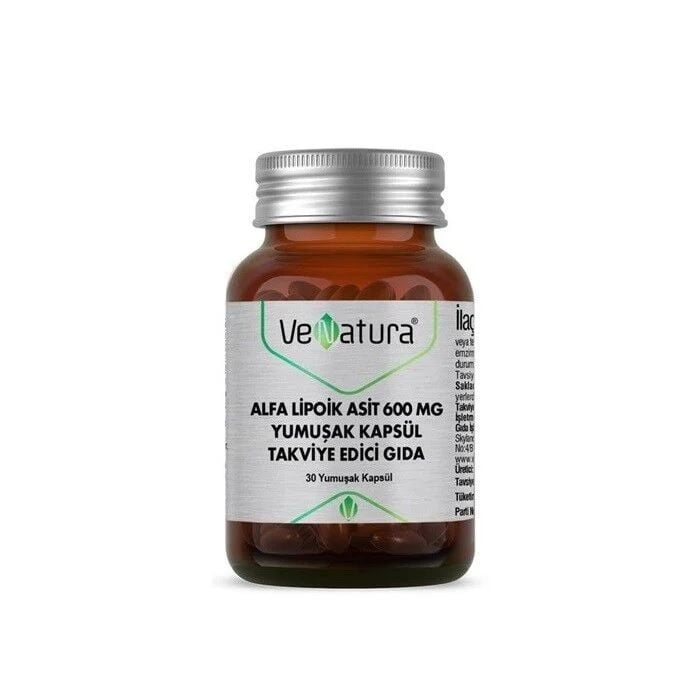 Venatura Alfa Lipoik Asit 600 MG 30 Kapsül