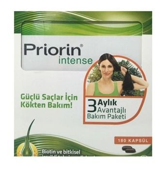 Priorin Intense 60 + 120 Saç Dökülmesini Önleyici Kapsül